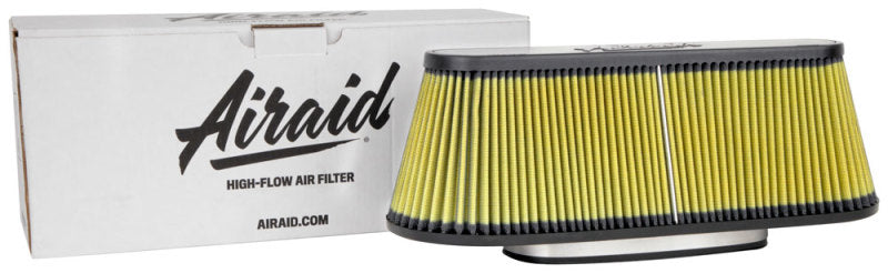 Airaid Universal Air Filter  8-5/8in FLG x 17-9/16x5-9/16in B x 15-1/16x3-1/16in T x 6in H