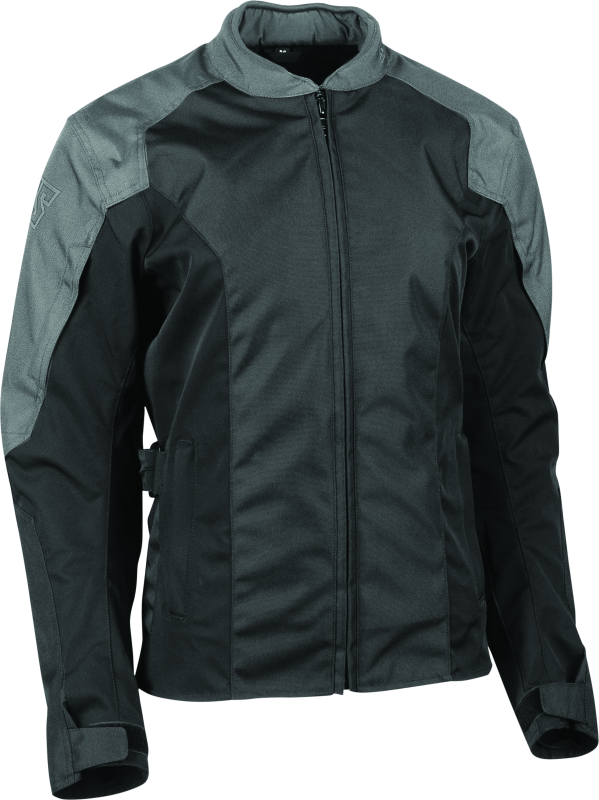 Speed and Strength Mad Dash Jacket Black/Grey Womens - Large