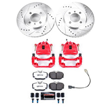 Load image into Gallery viewer, Power Stop 91-92 BMW 318i Front Z26 Street Warrior Brake Kit w/Calipers