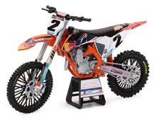 Load image into Gallery viewer, New Ray Toys KTM Red Bull 450SX-F (Cooper Webb #2)/ Scale 1:12