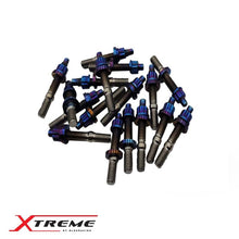 Load image into Gallery viewer, BLOX Racing Xtreme Line Titanium M8x1.25x45mm 10-Piece Set Burnt