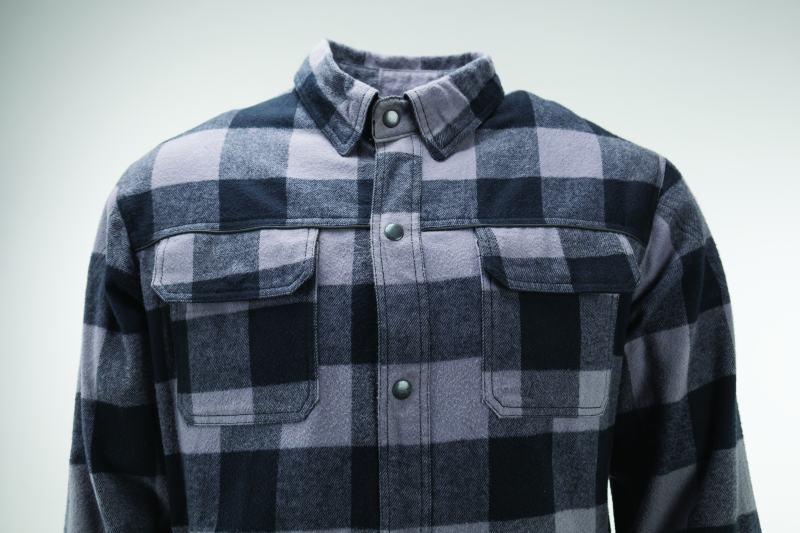 River Road Vise Flannel Moto Shirt - Large