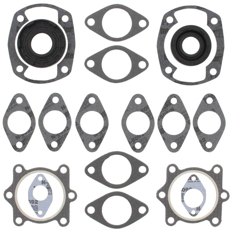 Vertex Pistons Complete Gasket Kt W/Oil Seals