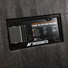 Load image into Gallery viewer, Mishimoto Universal Carbon Fiber Intercooler - Matte Tanks - 600mm Black Core - C-Flow - BL V-Band