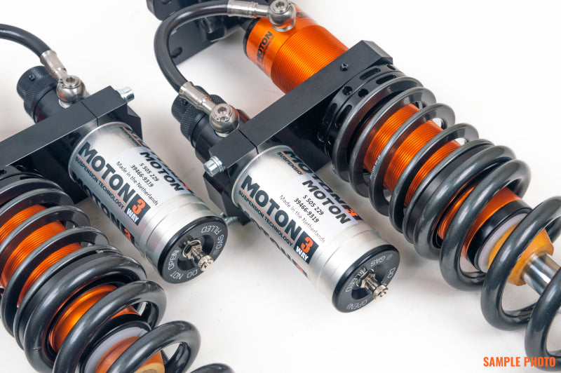 Moton 05-11 BMW 318i E90 RWD 3-Way Series Coilovers w/ Springs & Droplink - QDC Front