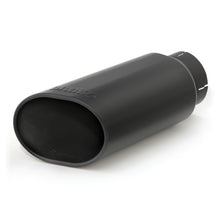 Load image into Gallery viewer, Banks Power Tailpipe Tip Kit - SS Obround Slash Cut - Black - 4in Tube - 5in X 6in X 14in