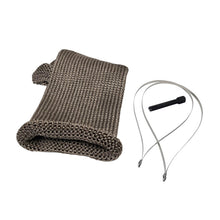 Load image into Gallery viewer, DEI Titanium 4in Knit Exhaust Sleeve - 12in