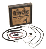 Burly Brand 97-99 H-D Control Kit 13in Baggger Bar - Black