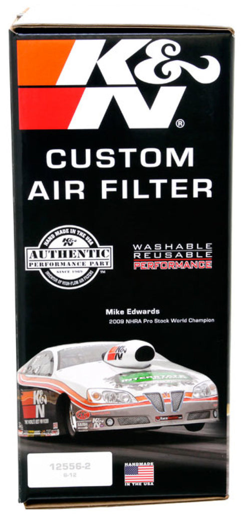 K&N Custom Round Filter 5-1/8in FLG / 11in Dia / 6-1/4in H