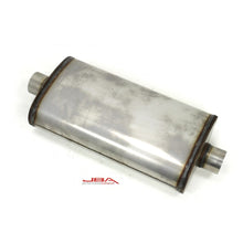 Load image into Gallery viewer, JBA Universal Dual Core 304SS Muffler 22x11x6 3in Inlet Diameter