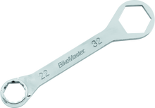 Load image into Gallery viewer, BikeMaster Rider Wrench - 32mm 6-pt x 22mm 12-pt