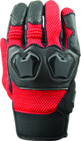 Speed and Strength Moment of Truth Gloves Red - XL