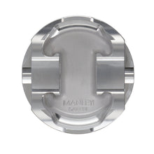 Load image into Gallery viewer, Manley Ford 3.7L Cyclone 3.780in Bore -5.0cc Dish  (9.5:1 Comp) Coated Piston Set