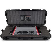 Load image into Gallery viewer, Mishimoto Universal Carbon Fiber Intercooler - Matte Tanks - 600mm Gold Core - S-Flow - C V-Band