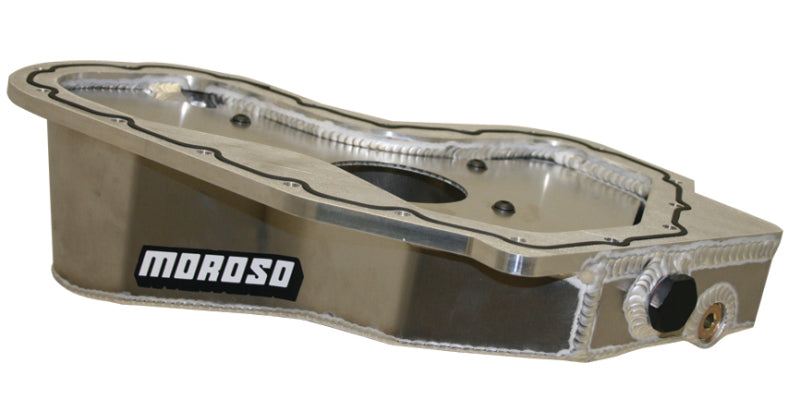 Moroso Lotus/Toyota 2GR-FE/Z Road Race Baffled Wet Sump 6.25qt Stock Depth Aluminum Oil Pan