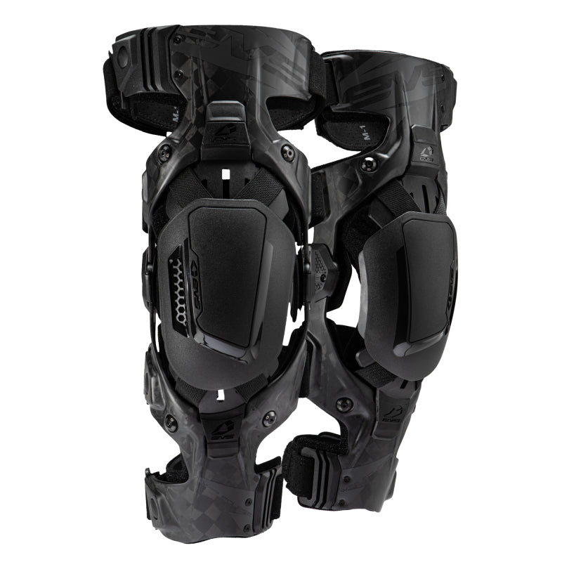 EVS Web Eclipse Knee Brace Black Pair - Medium