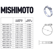 Load image into Gallery viewer, Mishimoto 2.25 Inch Stainless Steel T-Bolt Clamps - Gold