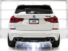 Load image into Gallery viewer, AWE Tuning 20-25 BMW X3 M/M Comp (F97) AWD SwitchPath Axle-Back Exhaust - Chrome Silver Tips