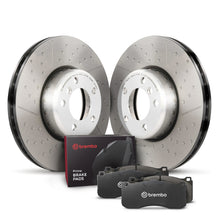 Load image into Gallery viewer, Brembo OE 12-15 BMW 328i/14-15 428i Rear Disc Brake Kit