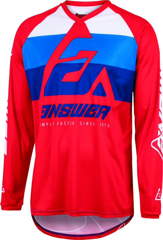 Answer 23 Syncron CC Jersey Red/White/Blue Youth - Small