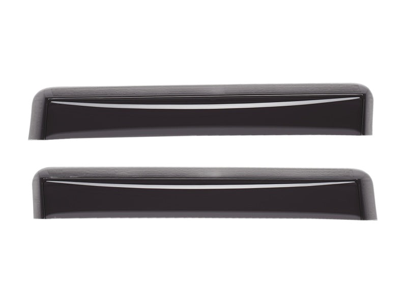 WeatherTech 12+ BMW 3-Series Rear Side Window Deflectors - Dark Smoke