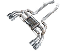 Load image into Gallery viewer, AWE Tuning 20-25 BMW X3 M/M Comp (F97) AWD SwitchPath Axle-Back Exhaust - Chrome Silver Tips