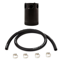 Load image into Gallery viewer, Mishimoto Assembled Universal 3-Port Catch Can Black w/ Hose