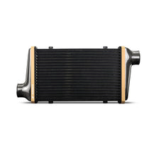 Load image into Gallery viewer, Mishimoto Universal Carbon Fiber Intercooler - Matte Tanks - 525mm Black Core - C-Flow - DG V-Band