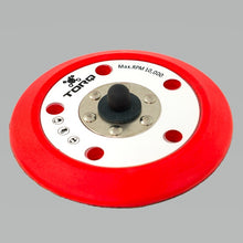 Load image into Gallery viewer, Chemical Guys TORQ R5 Dual-Action Red Backing Plate w/Hyper Flex Technology - 5in