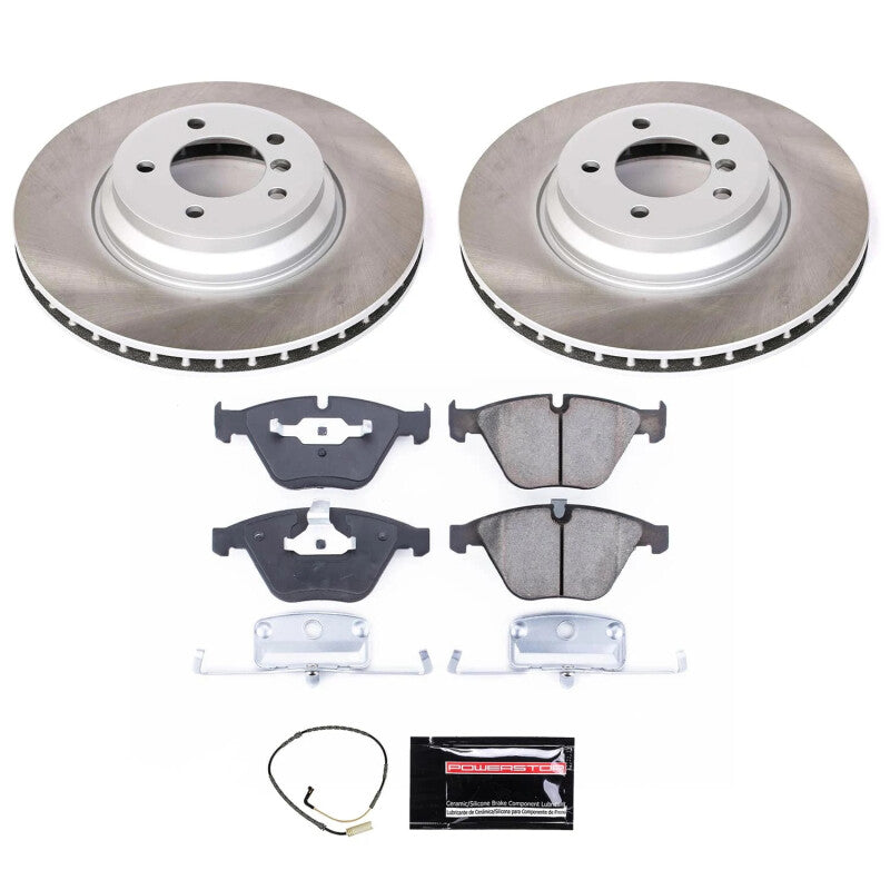 Power Stop 07-08 BMW 335xi Front Semi-Coated Rotor Kit