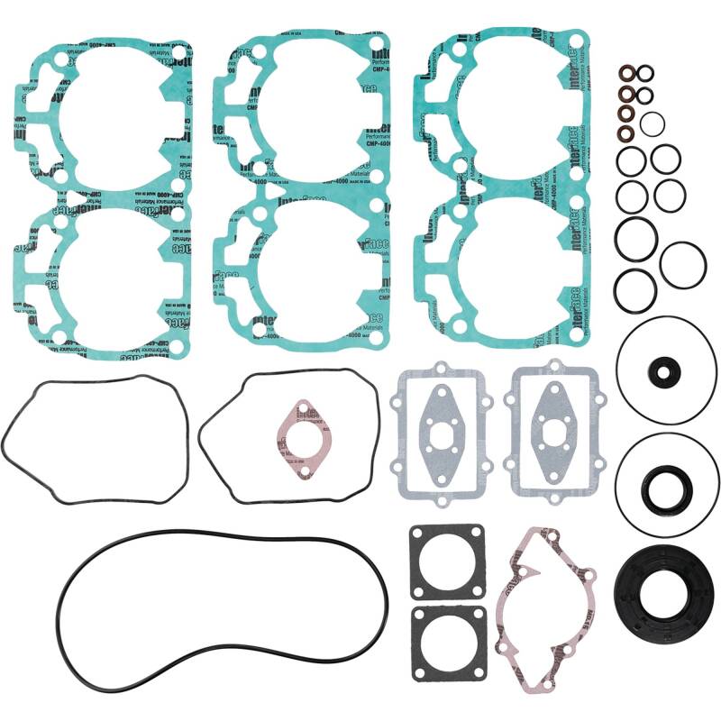 Vertex Pistons Complete Gasket Kt W/Oil Seals