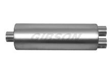 Load image into Gallery viewer, Gibson SFT Superflow Center/Dual Round Muffler Stainless