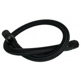 Fleece Performance 98.5-18 Dodge Cummins 34.5in Common Rail/VP44 Coolant Bypass Hose (BLK-Braided)