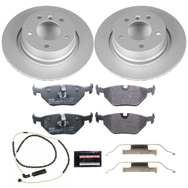 Power Stop 03-08 BMW Z4 Rear Euro-Stop Brake Kit