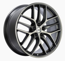 Load image into Gallery viewer, BBS CC-R 20x8.5 5x114.3 ET40 Satin Graphite Diamond Cut Polished Rim Protector Wheel -82mm PFS Req.