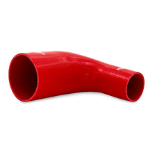 Load image into Gallery viewer, Mishimoto Silicone Reducer Coupler 90 Degree 2.5in to 4in - Red