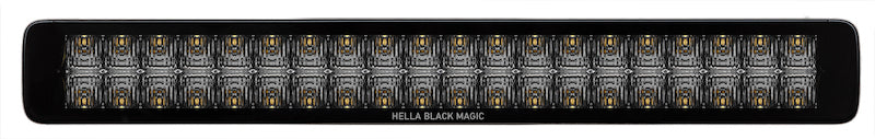 Hella Universal Black Magic 21in Double Light Bar - Driving Beam