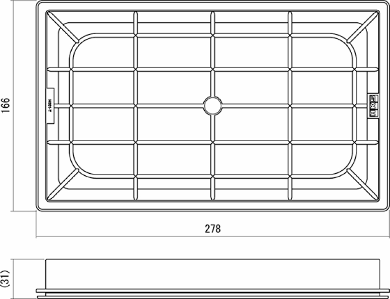 HKS Nissan/Subaru Super Hybrid Filter