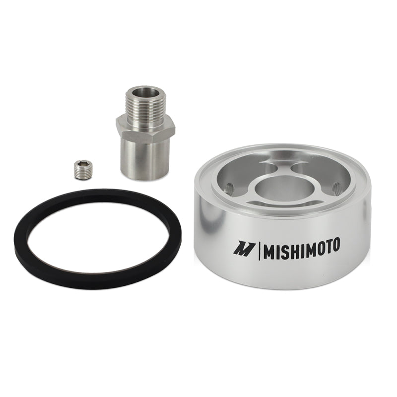 Mishimoto Oil Filter Spacer 32mm M20 x 1.5 Thread - Silver