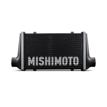 Load image into Gallery viewer, Mishimoto Universal Carbon Fiber Intercooler - Gloss Tanks - 450mm Black Core - C-Flow - BK V-Band