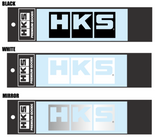 HKS LOGO Sticker W135 BLACK