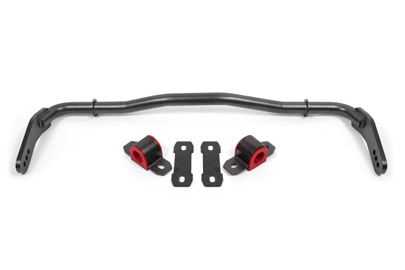 BMR 08-20 Dodge Challenger Front Hollow 38mm Adjustable Sway Bar Kit - Black Hammertone