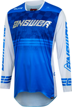 Load image into Gallery viewer, Answer 23 Elite Finale Jersey Blue/White/Silver - Large