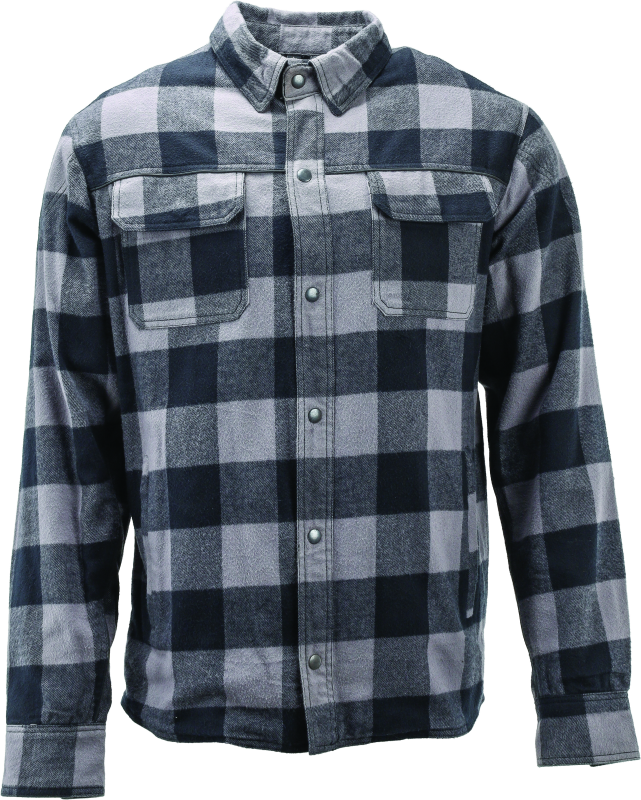 River Road Vise Flannel Moto Shirt - Small