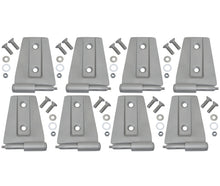 Load image into Gallery viewer, Kentrol 07-18 Jeep Wrangler JK Door Hinge Set 8 Pieces 4 Door Bare Grey