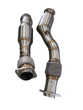 Load image into Gallery viewer, Active Autowerke BMW S58 F97/F98 X3M/X4M Downpipes w Aflow CATs