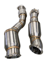 Load image into Gallery viewer, Active Autowerke BMW S58 F97/F98 X3M/X4M Downpipes w Aflow CATs - Image 3