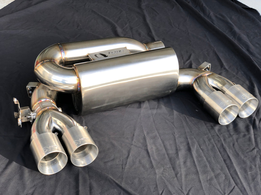 Active Autowerke F8X M3 M4 Signature Exhaust System includes Active F-brace - Image 3