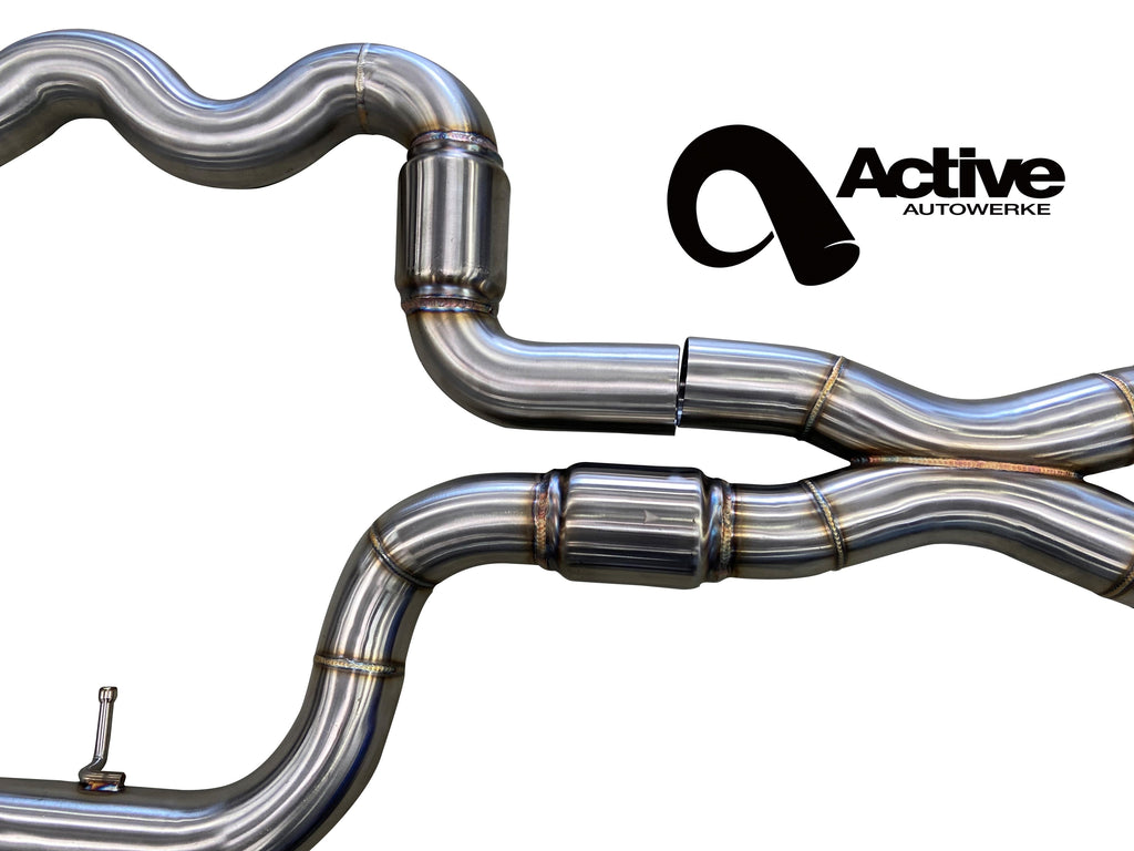 Active Autowerke G80/G82 M3/M4 Gen 2 Signature Equal Length mid-pipe (US Patent 11248511, UK and EU patent 3882441) - Image 3