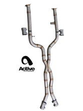 Load image into Gallery viewer, Active Autowerke G80/G82 M3/M4 Signature mid-pipe with X-Pipe